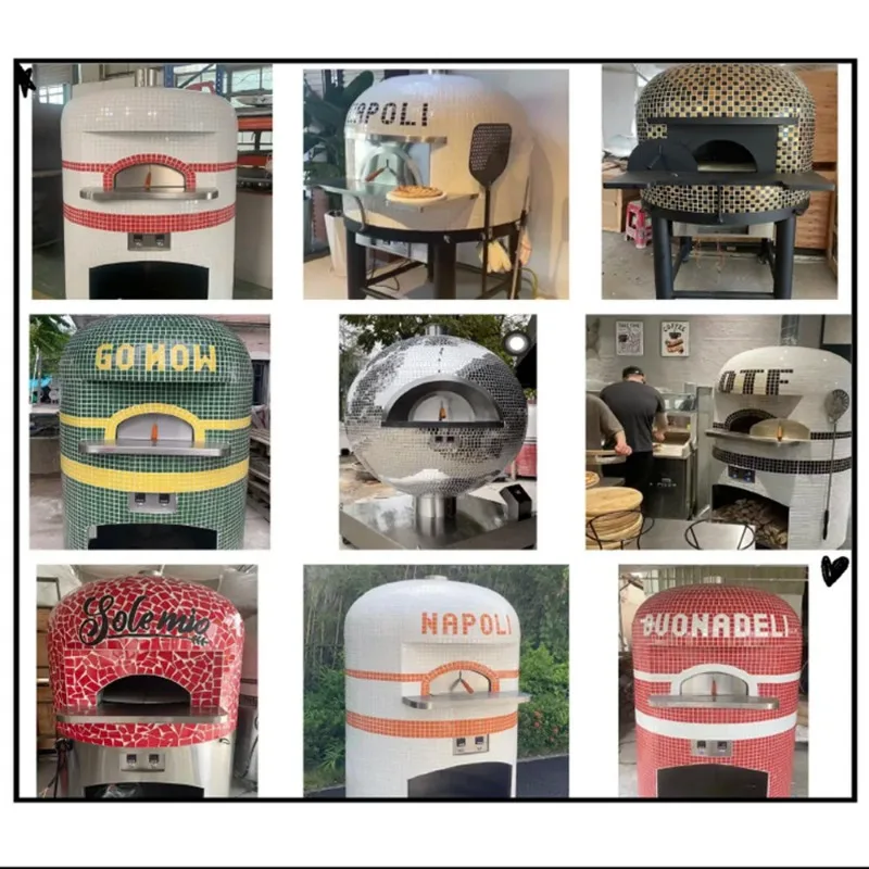 Hotel Competitive Prices Electric Traditional Pizza Oven Gas Clay Pizza Maker Equipment
