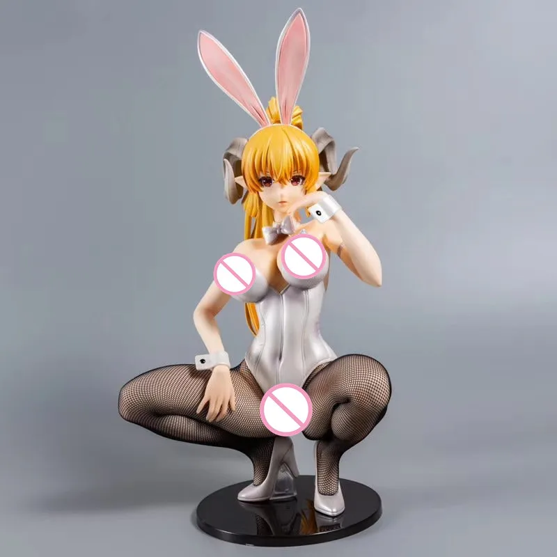 FREEing Anime Seven Deadly Sins Asmodeus Lucifer Bunny Sexy Girl 1/4 PVC Action Figure Adult Model Toy Collection Doll Gift