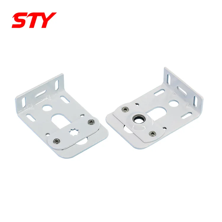 

10 шт., заводская продажа, моторизованные рулонные жалюзи, аксессуары для трубок, настенный кронштейн, круг