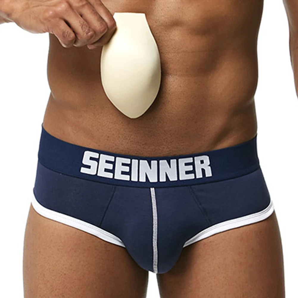 Breathable Underpants Boxers Briefs Classic Style Color Matching Pattern Cotton Underwear Fashionable Boxers Underwear For Men