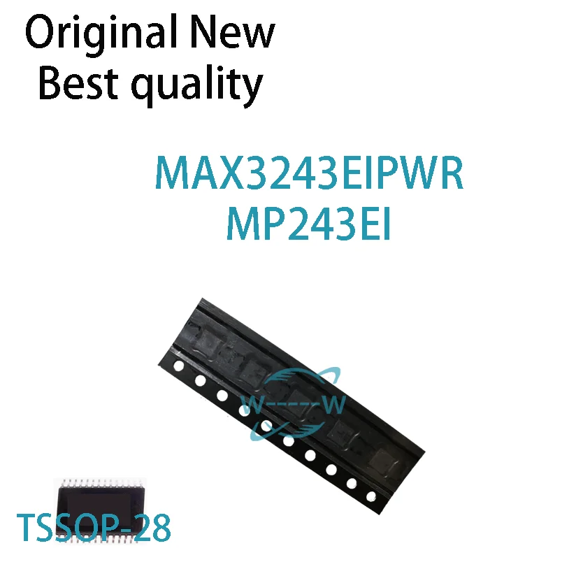 (5-10 PCS)NEW MAX3243EIPWR MAX3243EI MP243EI TSSOP-28 IC Chip electronic