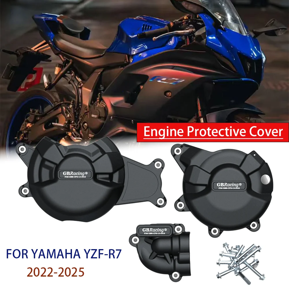 

For YAMAHA R7 YZF-R7 2025 2022 2023 2024 Motorcycle landing protection device Engine Protective Cover r7 Accessories