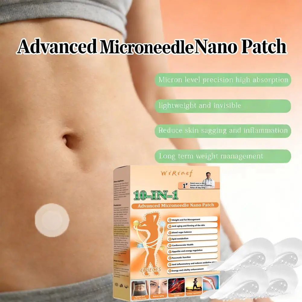 

Nano Microneedle Body Firming Patches Lightweight Moisturizing Skin Tightening for Abdomen Legs Daily Skin Care Treatment