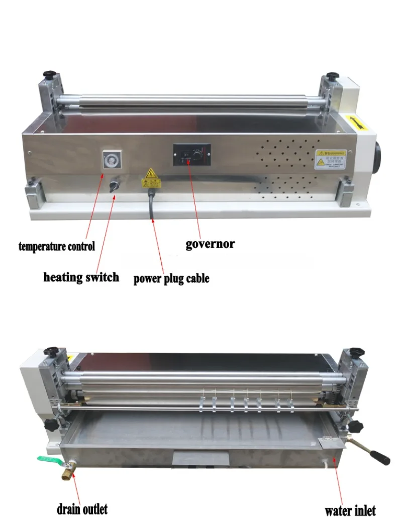 cold and hot dual-purpose glue machine desktop hotmelt machine for paper gluing