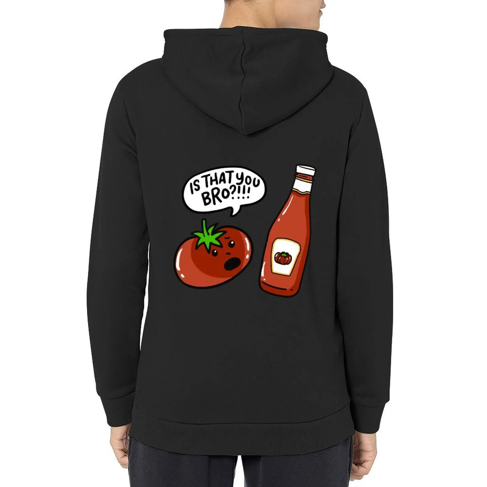 

Gift for Ketchup Lovers Hoodie men's winter sweater clothes for men mens clothing korean autumn clothes hoodie man