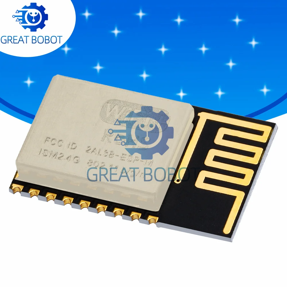 BS 1PCS Official DOIT Mini Ultra-small size ESP-M2 from esp8285 Serial Wireless WiFi Transmission Module