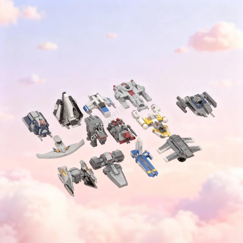 1762pcs MOC Advent Calendar Days Bonus Horizon Seasonal Star Battle Model Toys Building Blocks Christmas Gift Construction