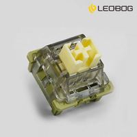 LEOBOG ROCKLEE Switch 36g light Pressure 5pins POM Linear Switches For Mechanical Keyboard Custom MX Switch Hot Swap Lubrication