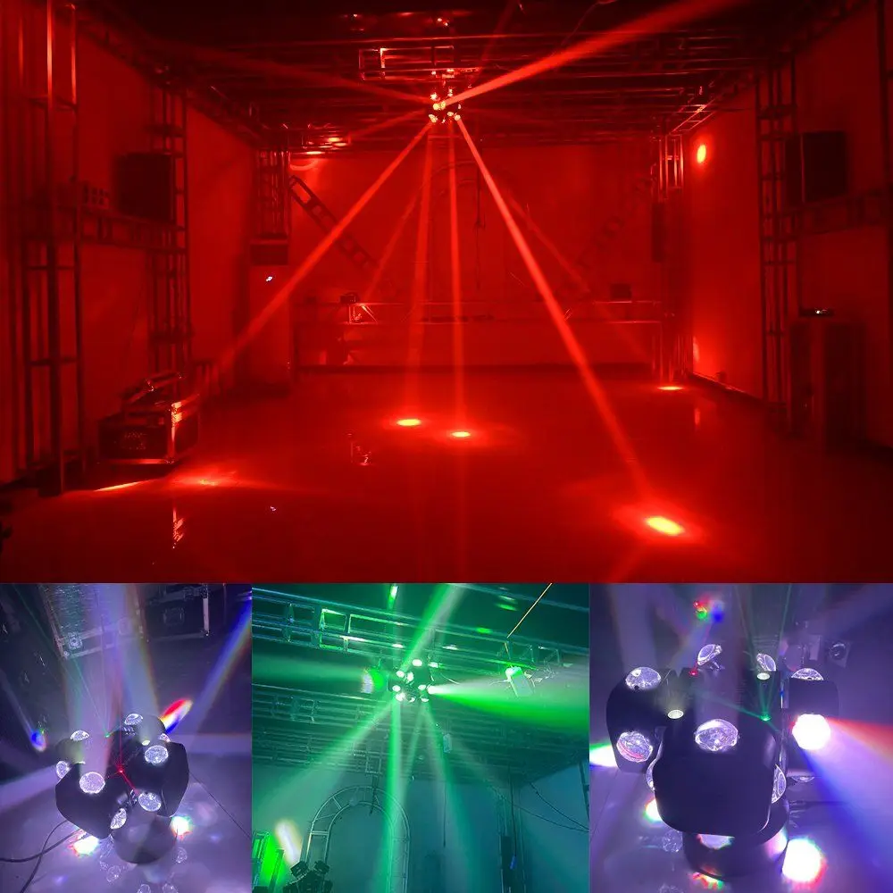 200W LED Moving Head Beam Light DJ Stage Strobe Effect Laser Light