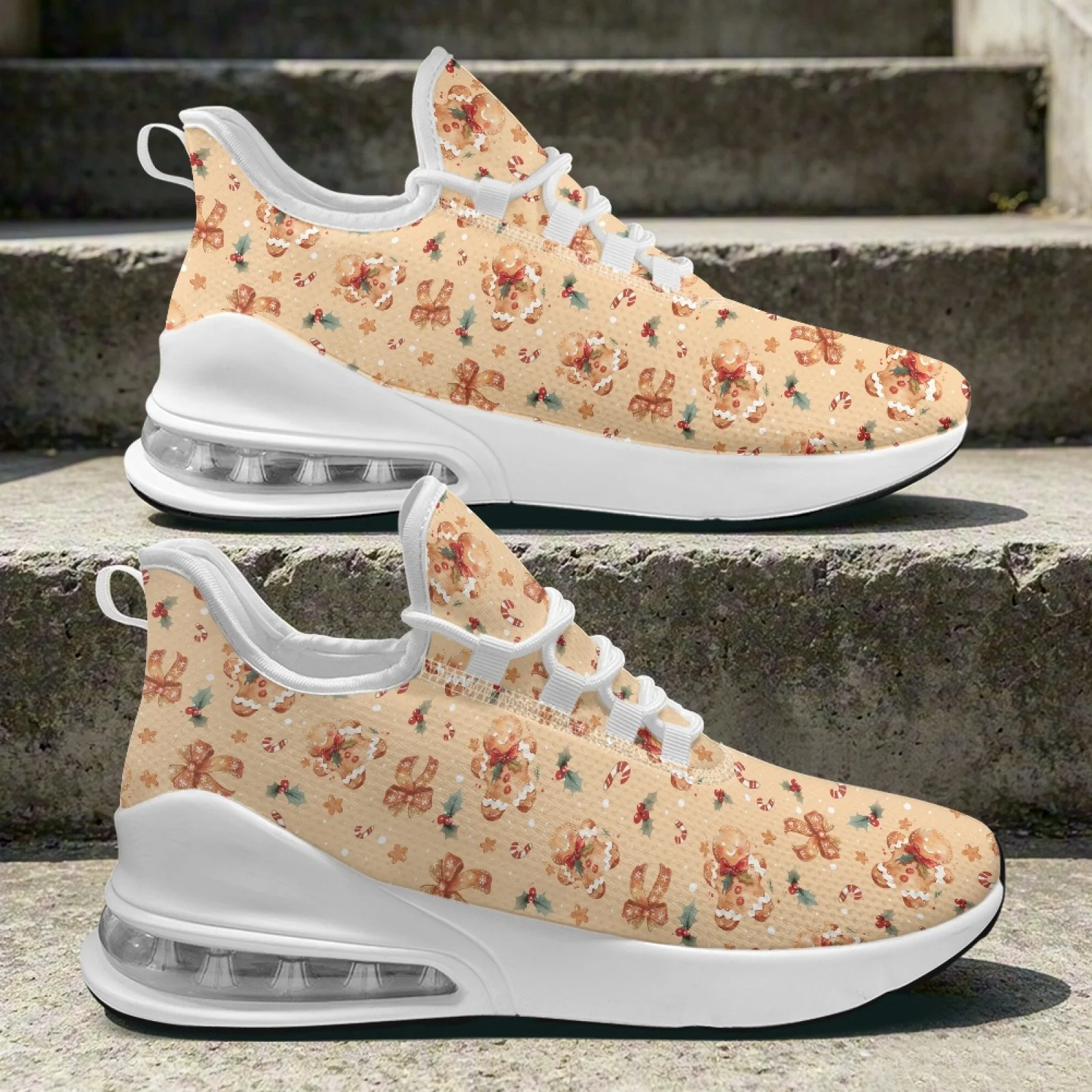 Women Shoes Tennis - PENSTROLL. Рождественские женские повседневные туфли с