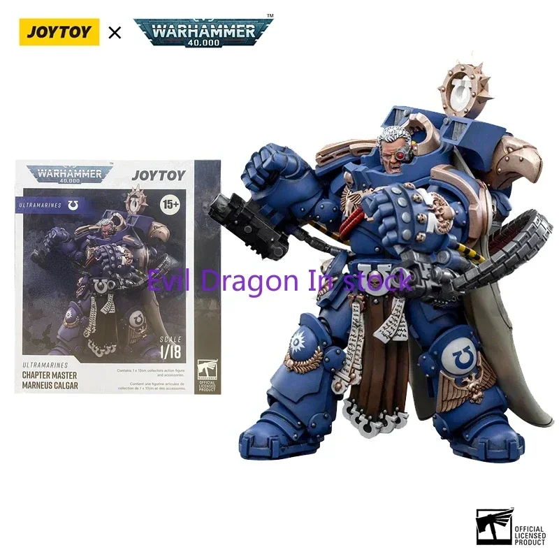 JOYTOY 1/18 Action Figure 40K Chapter Master Marneus Calgar Anime Collection Military Model