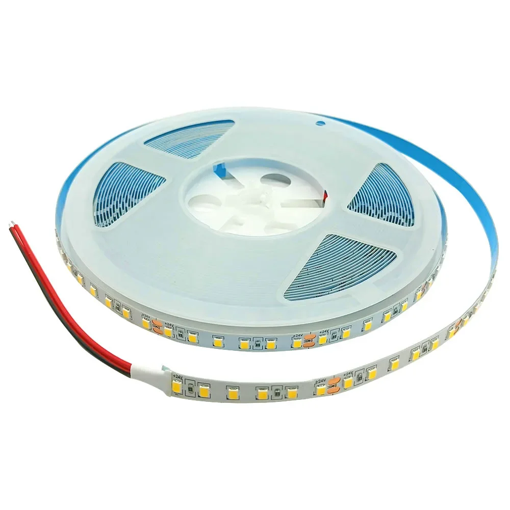 5M 600LEDs LED Strip 2835 DC12V 24V 120LEDs/M Home Cold White Warm White Natural White Flexible And Cuttable Soft Lamp Bar