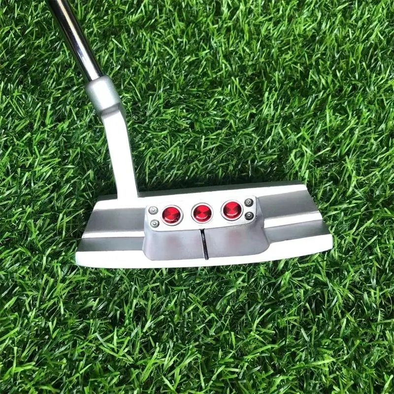 New Select Squareback Putter Golf Putter Long Strip Widened Version 32/33/34/35 Inches with Cover with Logo