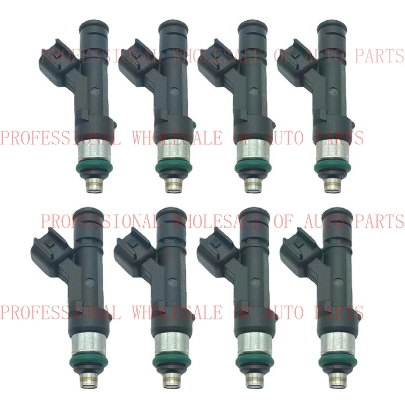V+ V+ 8Pcs Fuel Injector 0280158083 For Cadillac DTS SRX STS XLR Buick Lucerne V8 4.6L