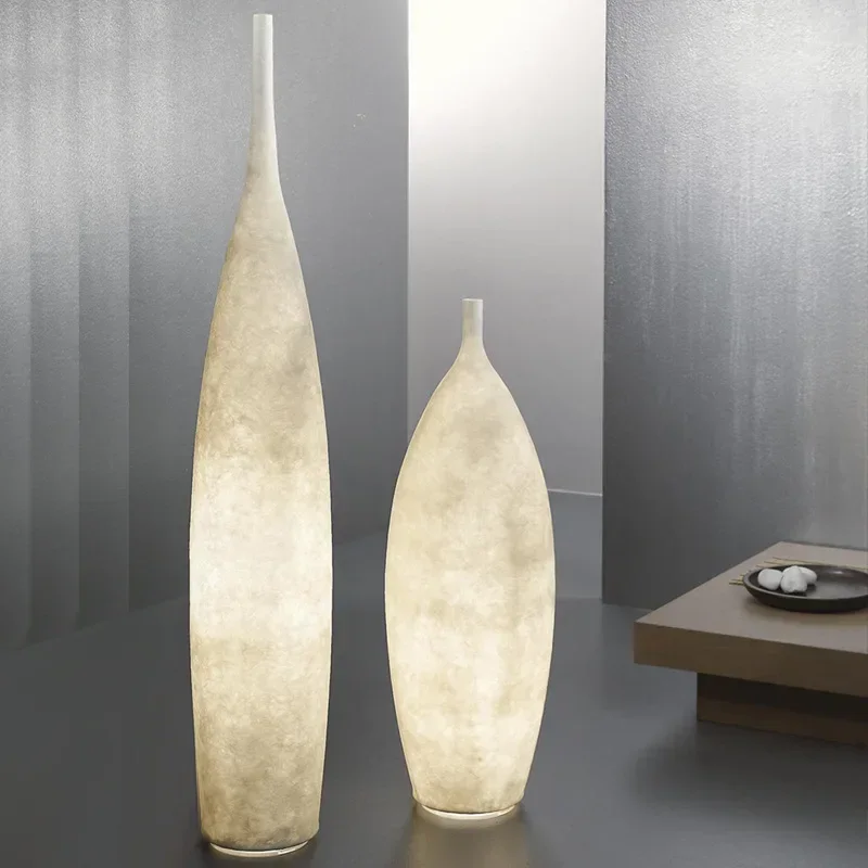 Art vase floor lamp Minimalist Bedroom Bedside Deco Lamps Modern Living Room Sofa Side Floor Light Design sense Lighting Fixture