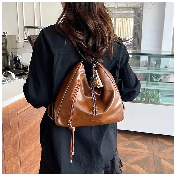 Multifunktionale Damen-Tragetasche für den täglichen Gebrauch, Umhängetasche, Crossbody-Tasche, modisch, vielseitig, neuer Stil 2026, Bolso Mujer Handtasche – Detail 16