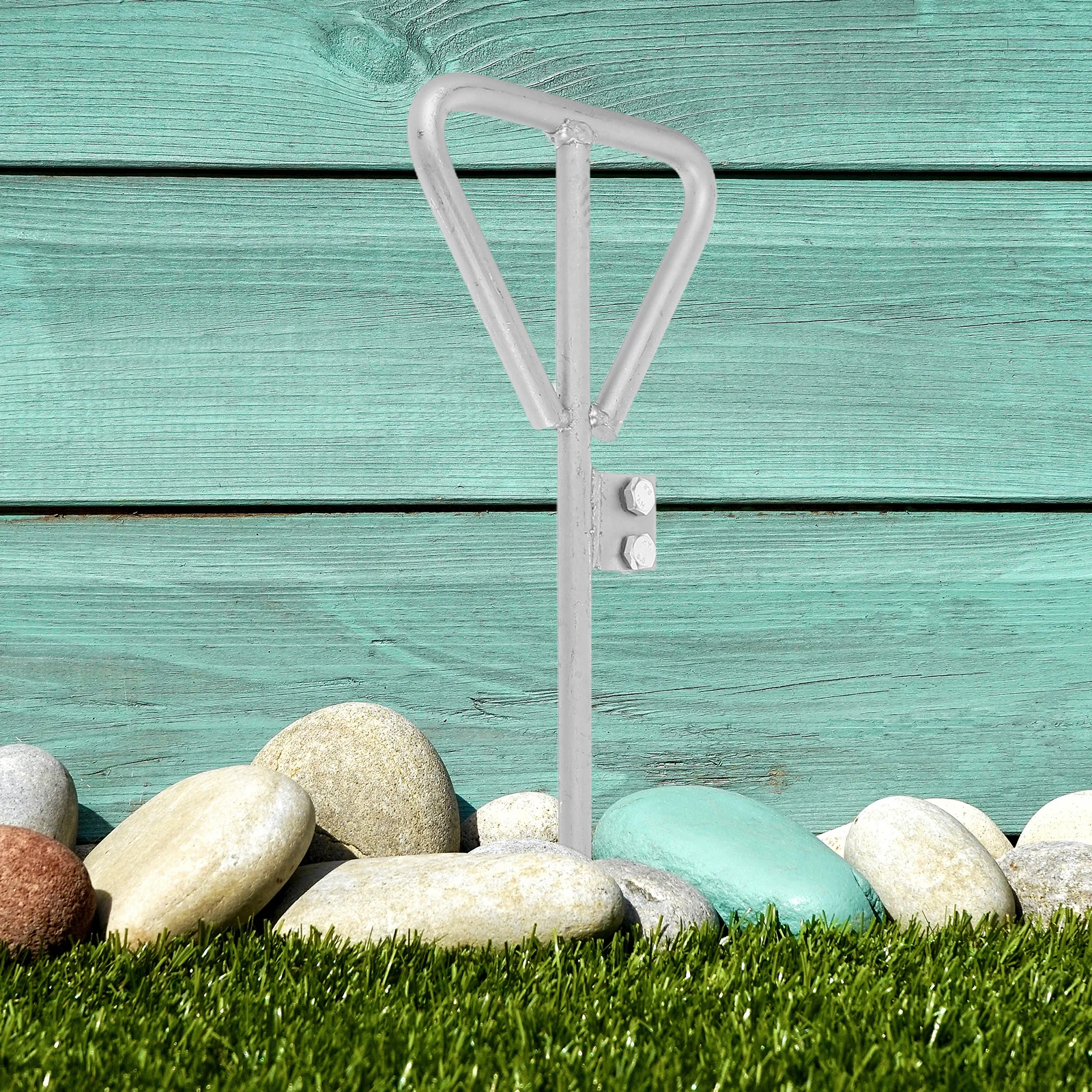 قضيب التأريض المجلفن، دبوس أرضي حديدي، تأريض قوي ومتين للاستخدام المنزلي في الهواء الطلق