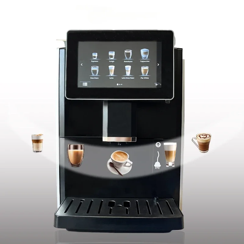 Multi Function Smart Colour Touch Screen Commercial Automatic Coffee Machine