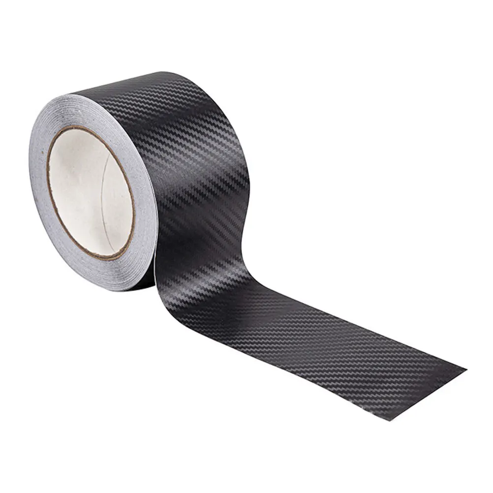 

1 Roll 7M X 7Cm Black Car Door Sill Protector Pvc Tape Scratch Resistant Durable Auto Edge Guard Film Automotive Exterior