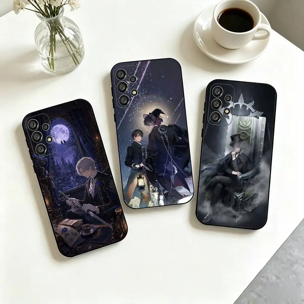 L-Lord of M-Mysteries  Phone Case Black Silicone Soft For Samsung S25,S24,S21,S22,S23,S30,Ultra,S20,Plus,Fe,Lite Gift
