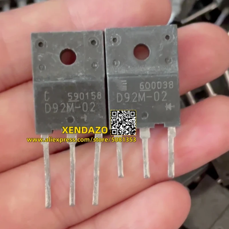 10pcs/lot D92M-02 20A 200V D92M-03 20A 300V TO-247 TO-3PF Ultrafast Recovery Rectifier