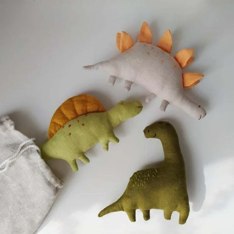 

1 шт., успокаивающая кукла-динозавр, креативная игрушка, подарок для ребенка, мультяшная кукла, товары для матери и ребенка, милая кукла-динозавр