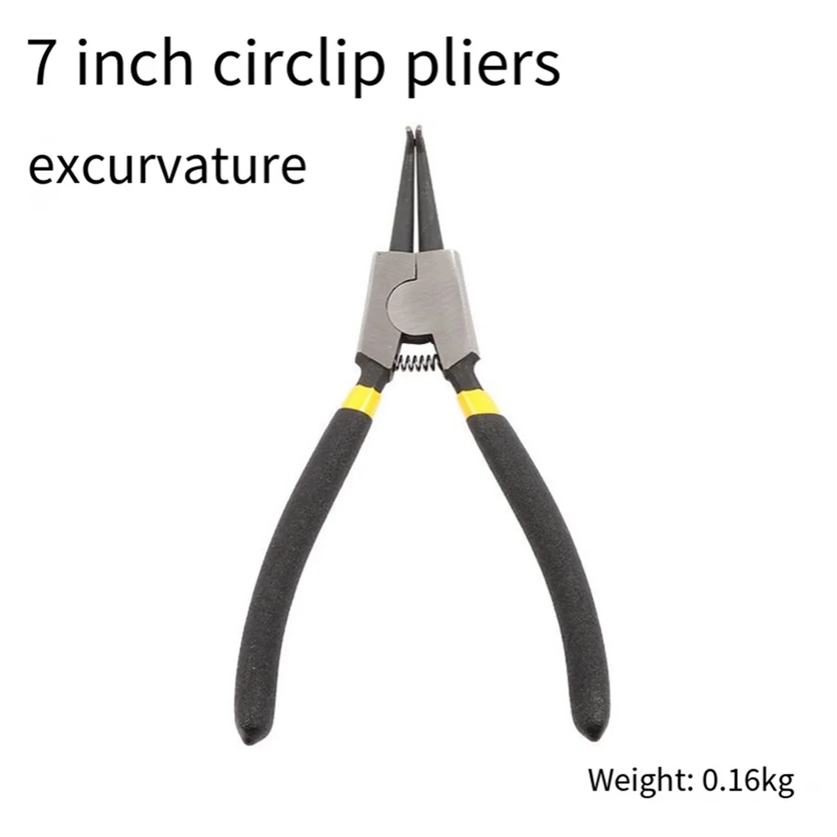 ABNJ 4Pcs Snap Ring Pliers 7inch Plier Set Circlip Combination Retaining Clip Tools Eye Pliers Tools Pliers
