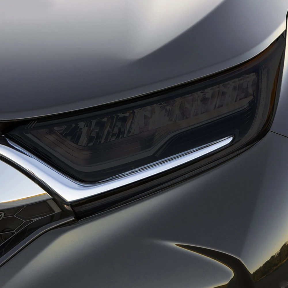 

Car TPU Headlights Tint Black Protective Film Protection Transparent Stickers For Honda CR-V CRV 2017 2018 2019 2020 Accessories