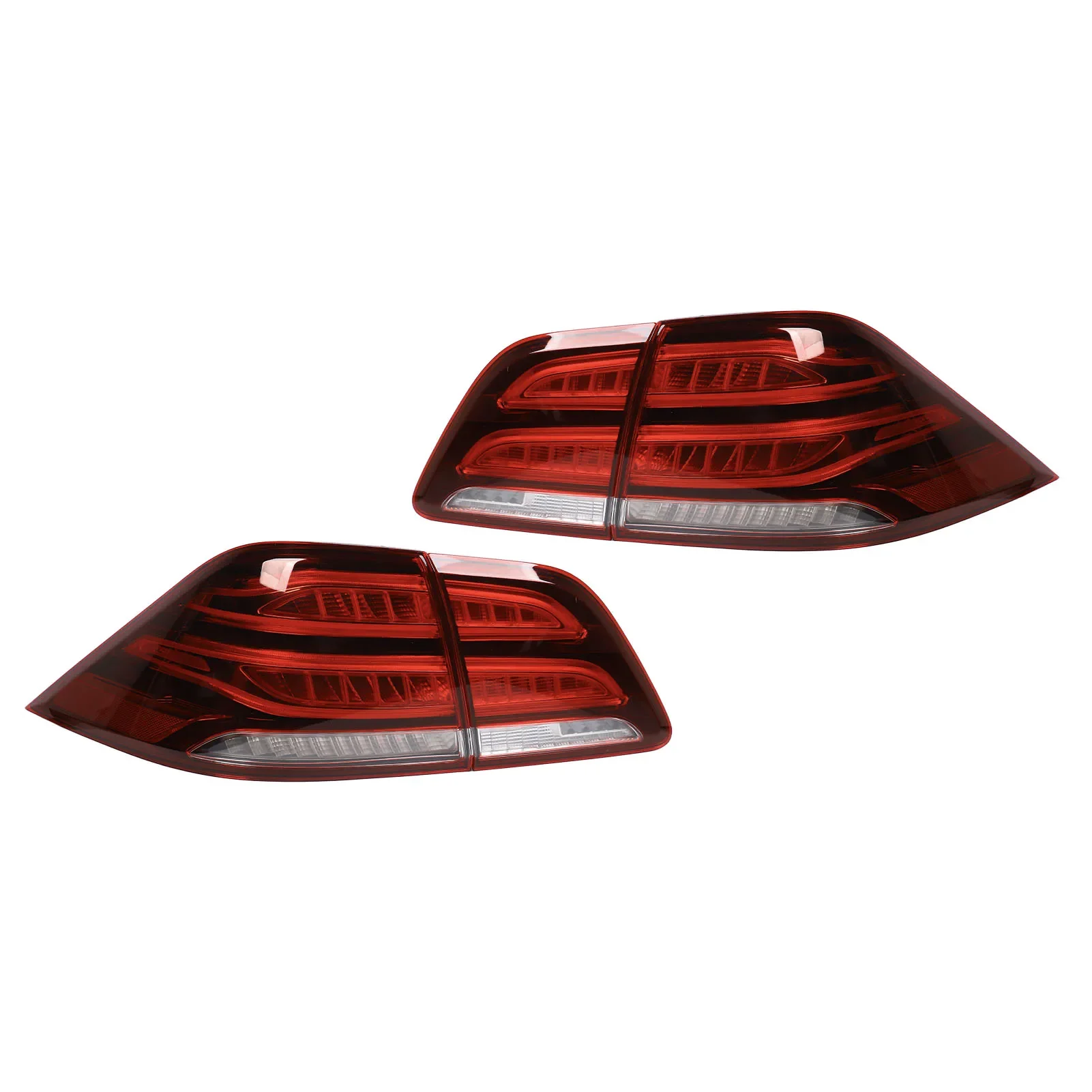 Facelift Look Upgrades LED Tail lights Rear Lamp For  M-Class W166 ML63 AMG 2012 2013 2014 2015