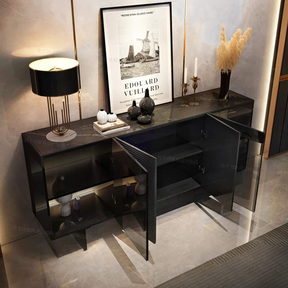 

Витрина, дверная полка для шкафа, акриловая водонепроницаемая винная стойка, роскошный шкаф, черный скандинавский офис, украшение для салона Muebles