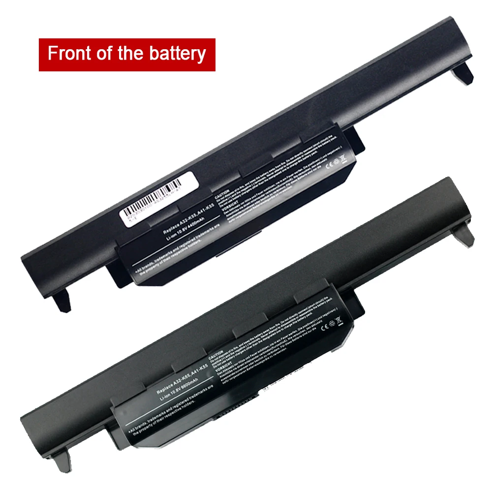 Bateria Do Portátil para ASUS A33-K55 A32-K55 A41-K55 A45 A75 K45 K75 X45 K55 X55 X55C X55V X75 X75A X75V X45A X45C X45V X55 X55A U57