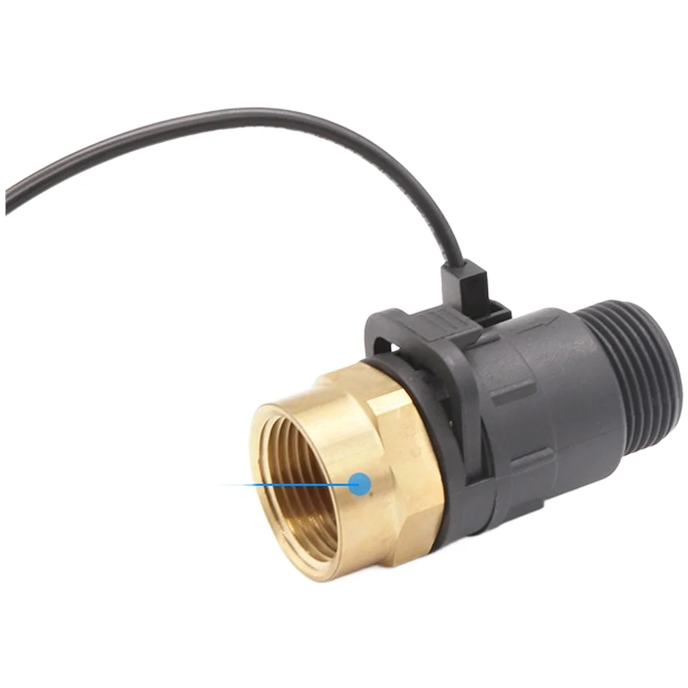 

Датчик расхода воды 6 дюймов, съемный, для чистой воды, G3/4, большой диаметр, для ирригации, сменный, от 1 до 50 л/мин