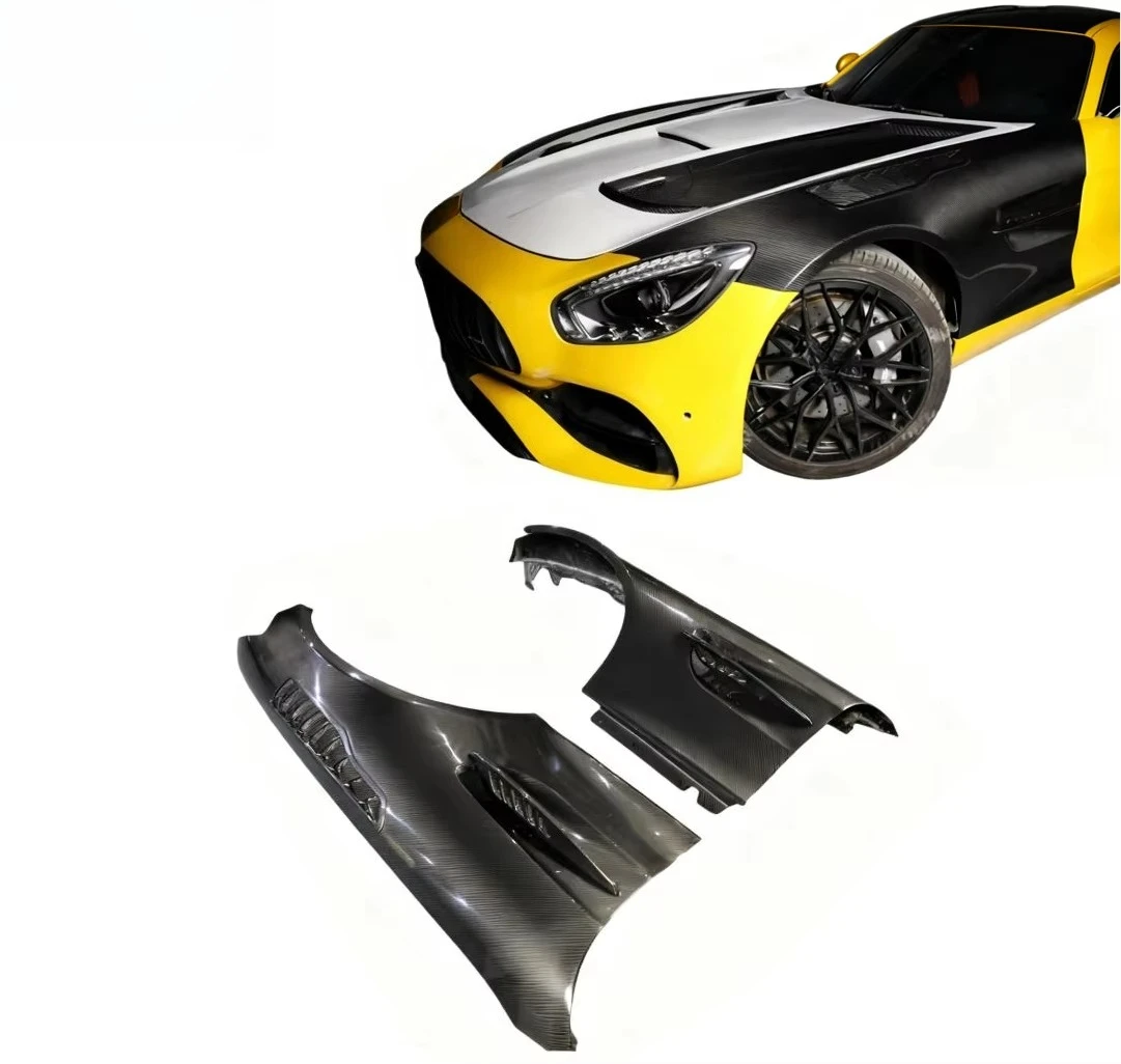 

Precision Fit ForMercedesBenz AMGGT GTS GTC 2015-2023 Fender Body Kit Dry Carbon Fiber