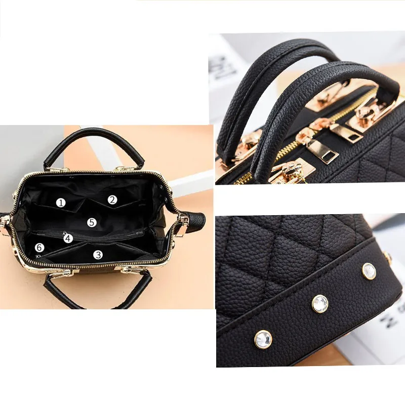 Bolsa Ombro Grande Capacidade Lichia Feminina - usage example