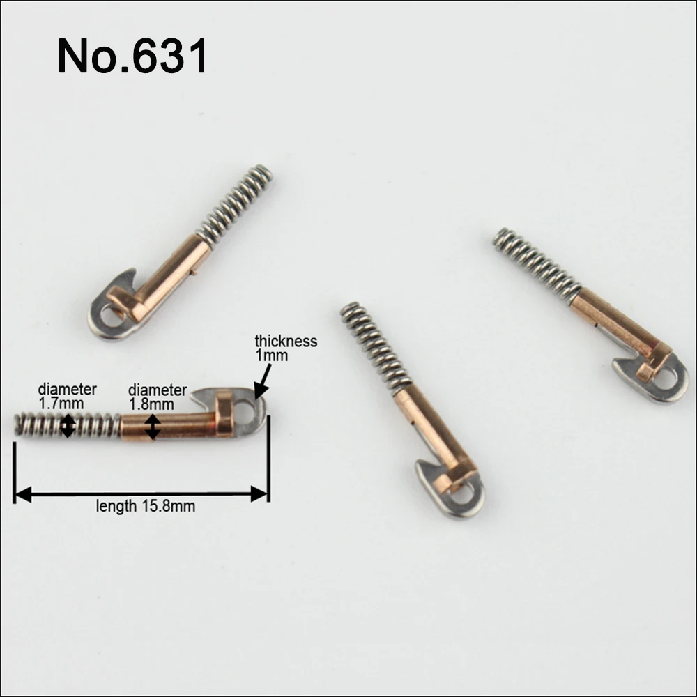 100pcs Eyeglasses Spring Insert Glasses Repairing Flex Temples Optical Frame Broken Replacement Part Accessory view 4