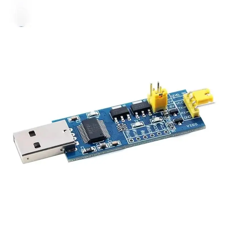 FT232RL USB To TTL Serial Adapter Module Multi Voltage Support Stable Performance For  Programming Projects