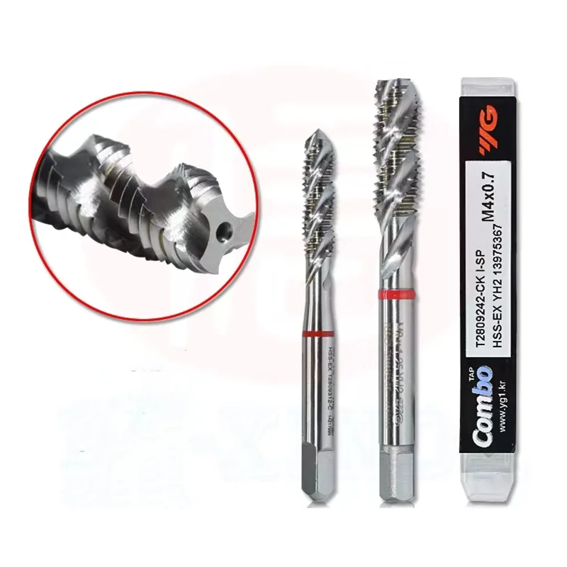 Imagem -04 - Hss-ex Torneira Espiral para Aço de Ferro Fundido e Inoxidável Yg1 T2809 Combo m3 m4 m5 m6 m8 M10 M12 M16 M18 M20 M27 M30 Etc.
