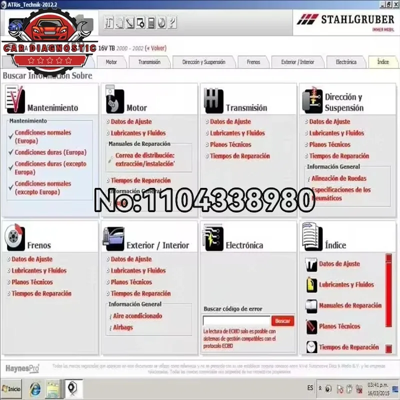 2026 hot new for HAYNES PRO 2015 Vivid 2015.1 (Atris-Technik) in newest Version  Automotive Workshop DATA Auto Repair Software