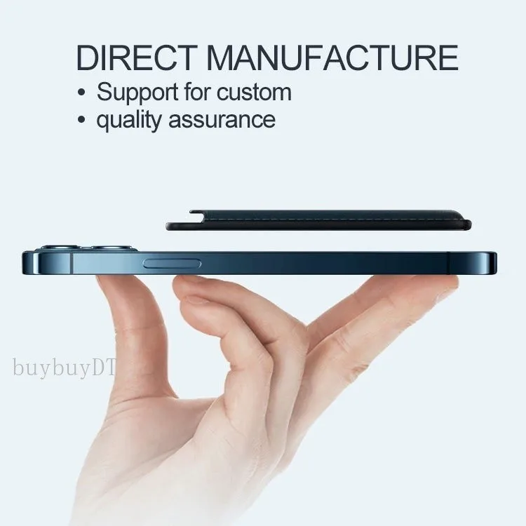 Phone Leather Magsafe Back Cover Case with Magnetic Card Holder Sleeve and Pocket for IPhone 16 15 14 13 12 Protective Design view 6