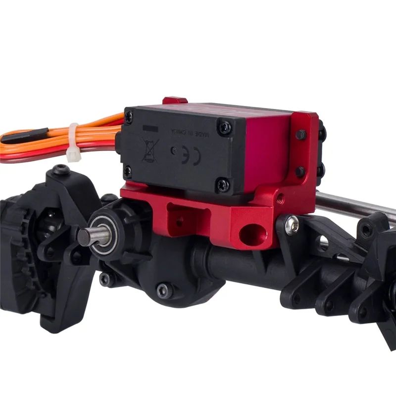 CYGJ-AR45P Portal Achse Servo Halterung 4-Link Suspension Für 1/10 RC Crawler Auto SCX10 III Aluminium Legierung Upgrade Teile