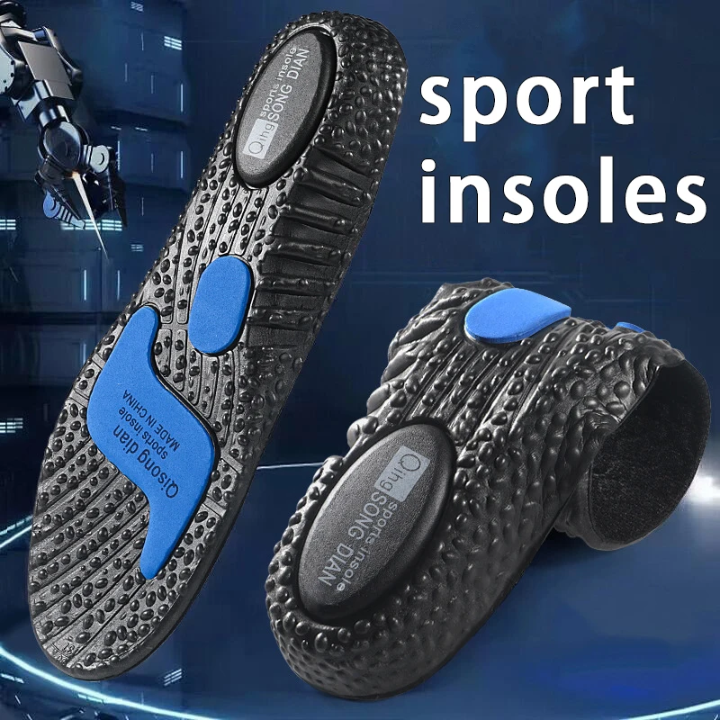 Sport Insoles For Shoes Men Woman Comfortable Running Insole for Feet Non-Slip Baskets Shoe Pads Arch Support Orthopedic Inserts