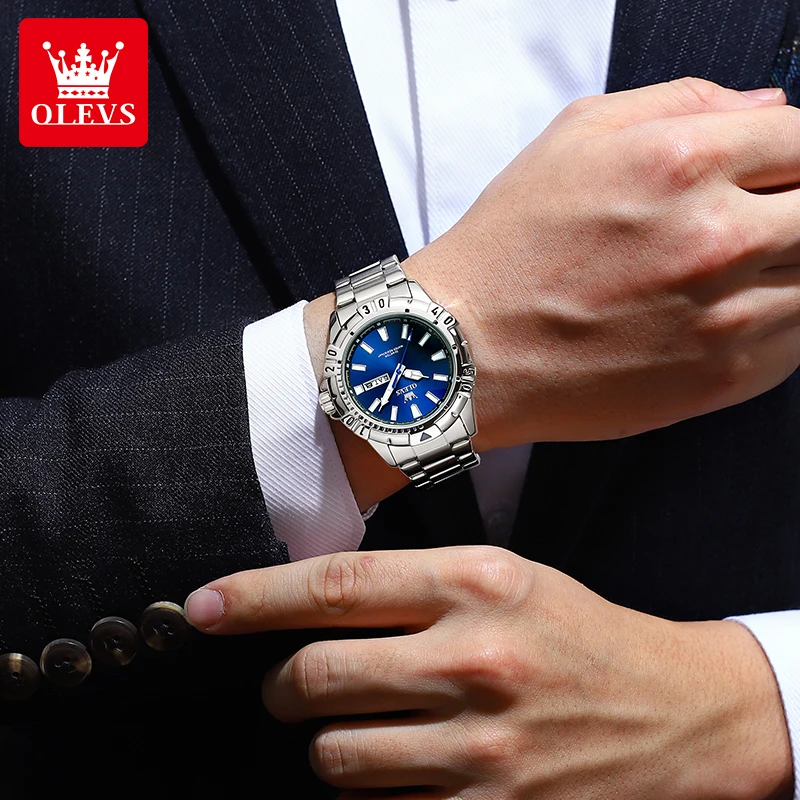 OLEVS 5560 นาฬิกาข้อมือควอตซ์แ - Jewelry Inspired Watches บทวิจารณ์และราคา