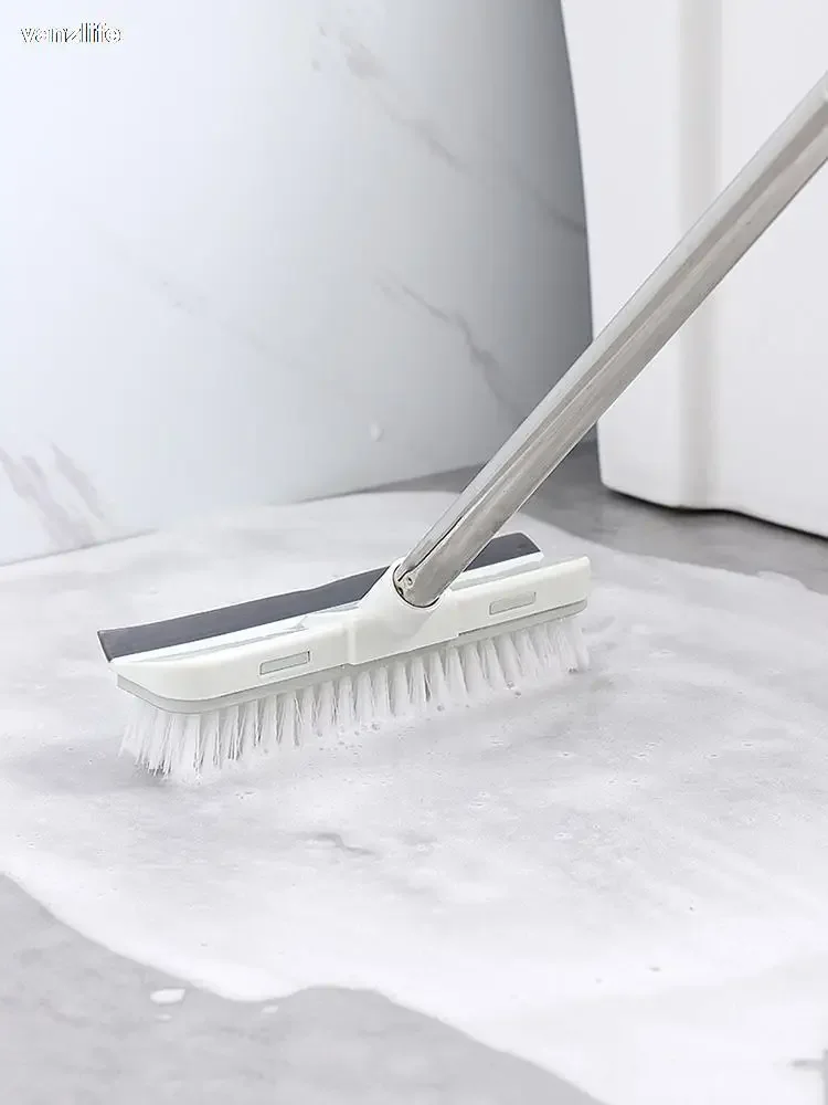 

vanzlife toilet brush floor cleaning wiper ceramic tile bathroom long handle floor tile cleaning bristles