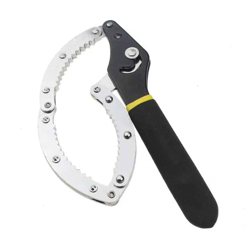 55-75/75-95/95-115mm Carbon Steel Oil Filter Removel Strap Wrench Spanner Car Repair Hand Tool