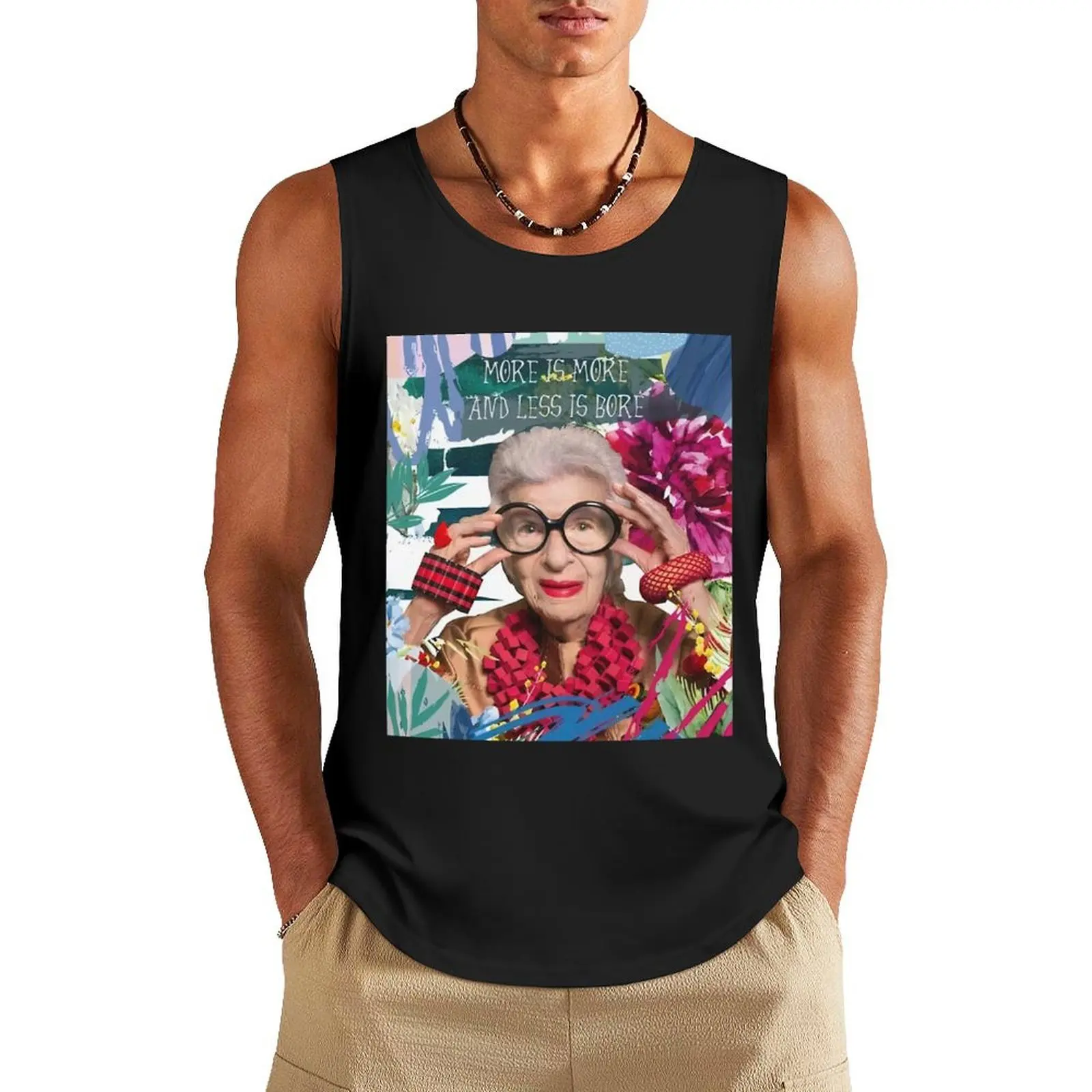 

Iris Apfel майка для бодибилдинга, мужская спортивная одежда, спортивная рубашка без рукавов, мужские рубашки без рукавов для фитнеса