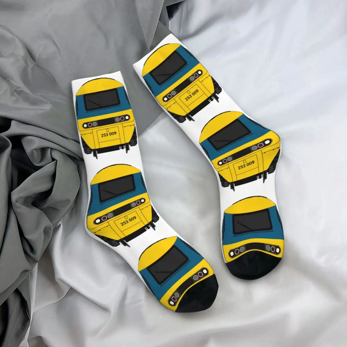 

Class 43 Intercity 125 Hst Locomotive Socks Harajuku Super Soft Stockings All Season Long Socks for Unisex Birthday Present