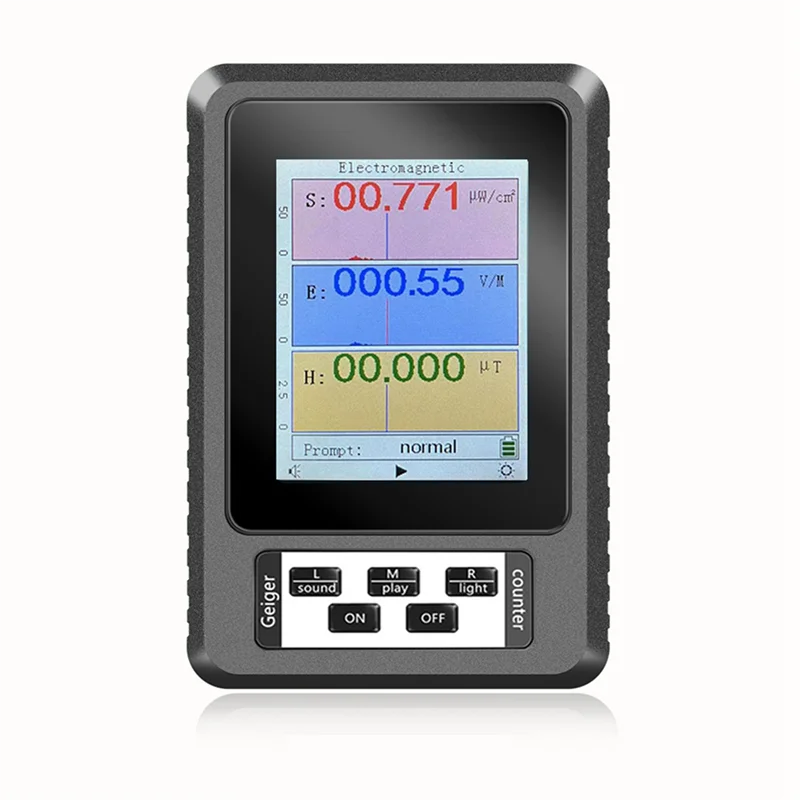 【Flash Sale】2X XR2 BR-9A Handheld Electromagnetic Radiation Detector High Precision Electromagnetic Radiation EMF Meter Tester B