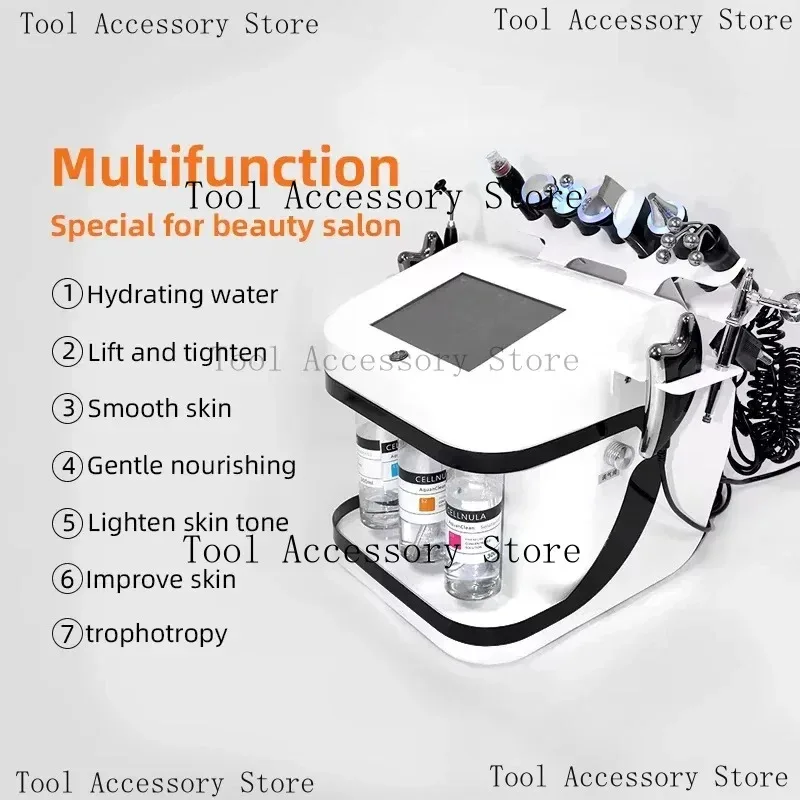 

New Benchtop Black Pearl 10-In-1 Multi-Functional Skin Management Integrated Instrument Cleaning Micro-Grinding