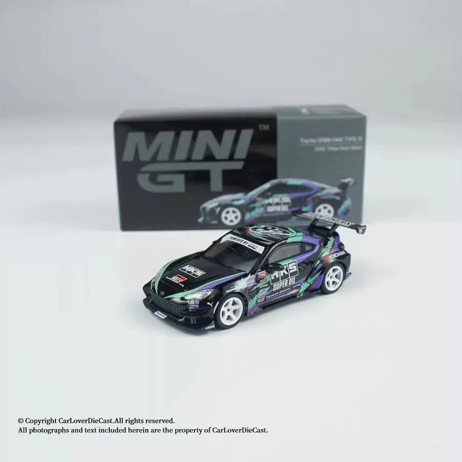 

MINIGT 1:64 1005 Collection GR86 HKS Souvenir Diecast Model Car