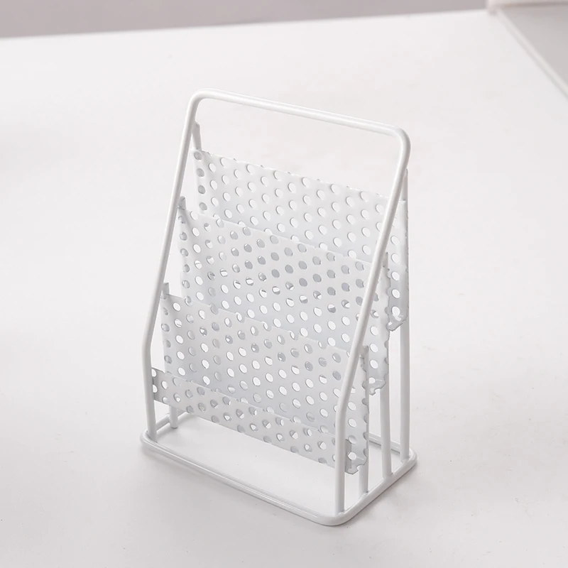 1:12 Dollhouse Iron Storage Rack Newspaper Rack Doll Miniatur Bookshelf Display Rack Furniture Home Decor Micro Scene Ornament